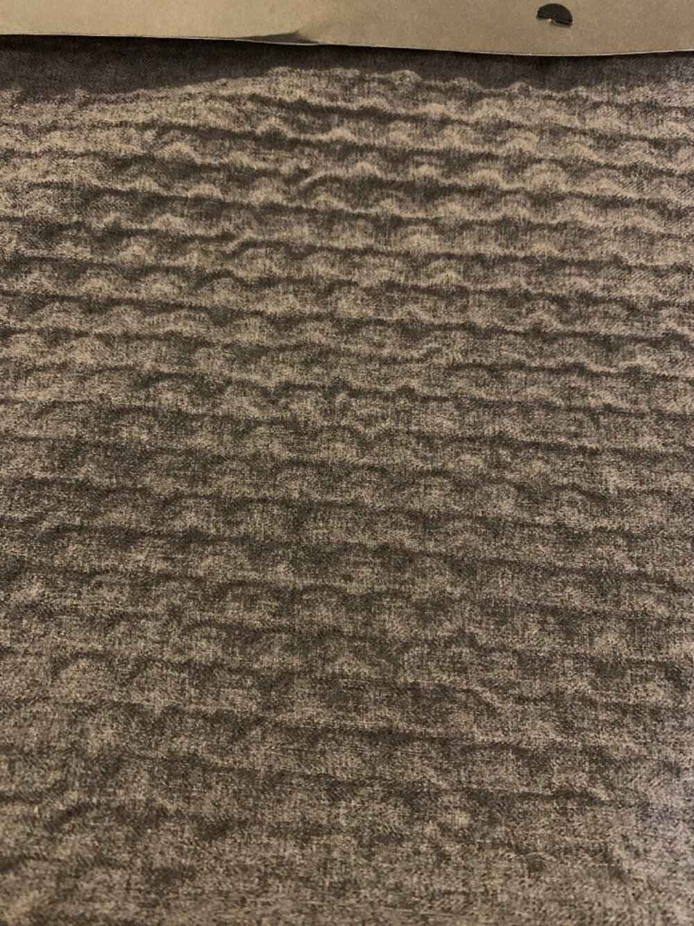 DKNY Waffle Placemats Set Of 4 Gray Grey Heather NWT